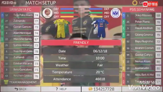 FTS 19 V13asp Spesial SRIWIJAYA FC Mod APK OBB+Data FTS 19 V13asp Spesial SRIWIJAYA FC Mod APK OBB+Data