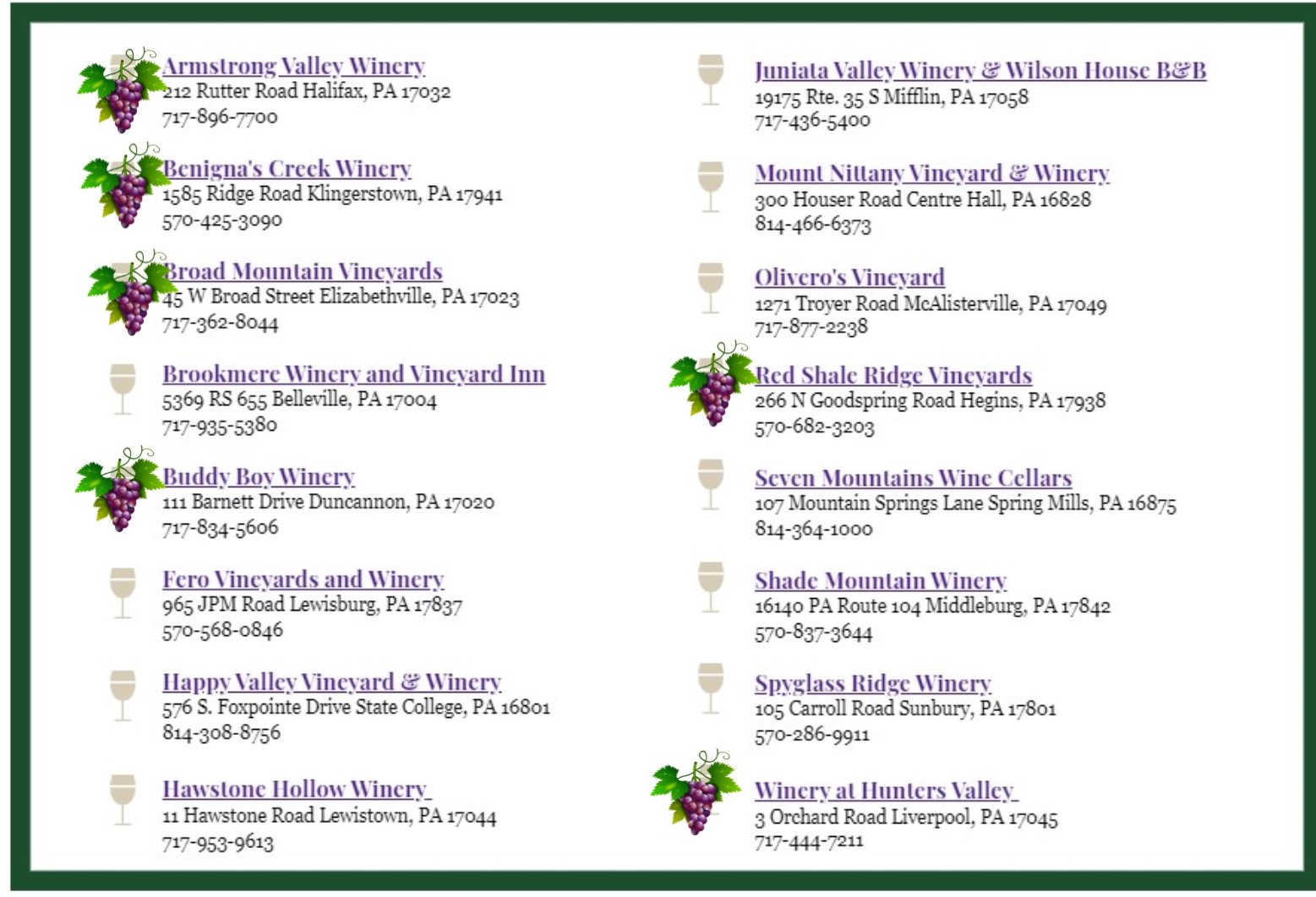 Outgoing Wine Flights - Catch Yours! - Mount Nittany Vineyard & Winery