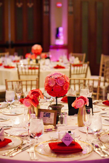 Disneyland Wedding - Grand Californian Hotel - Reception Decor {Root Photography}