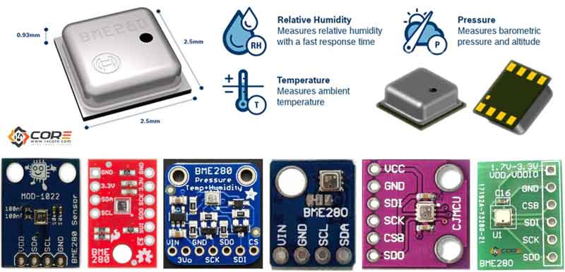 Download Arduino BME280 Sensor Manual Datasheet