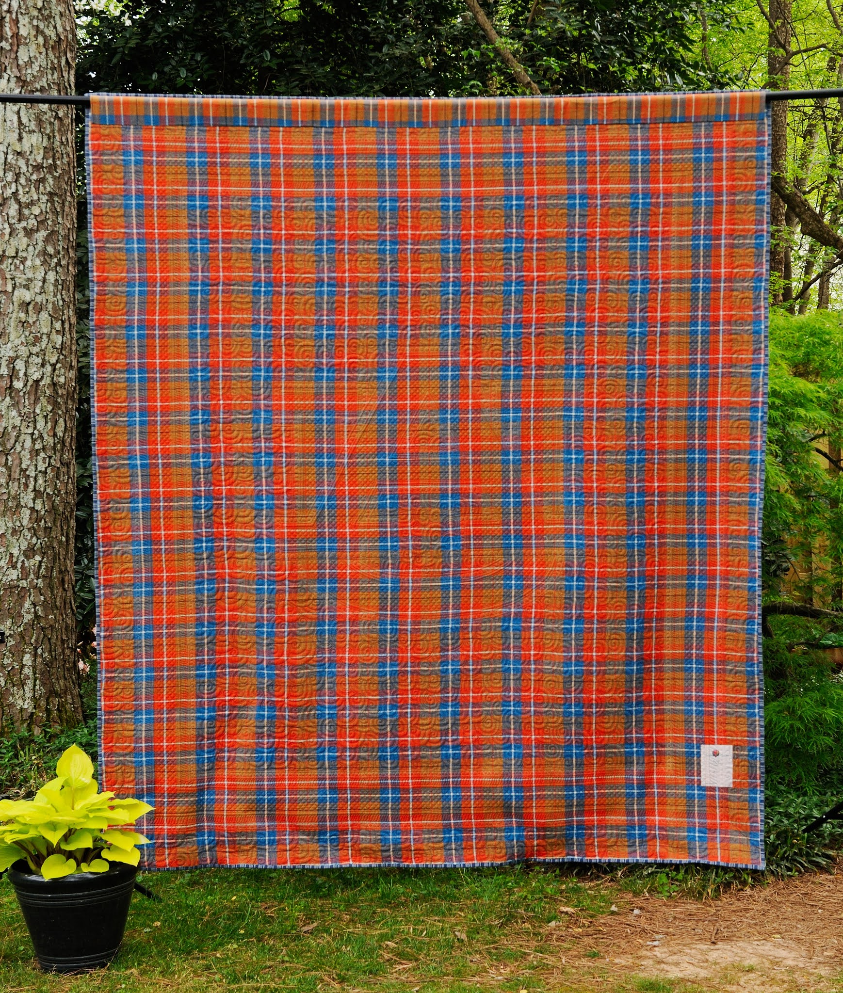 Huntspatch Quilts An Auburn "AU" quilt