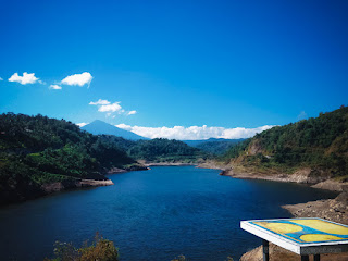 Beutiful Landscape Largest Dams Reservoir In Bali At The Border Of Titab And Ularan Village Indonesia