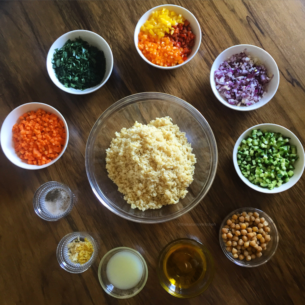The Katamon Kitchen Rainbow Quinoa