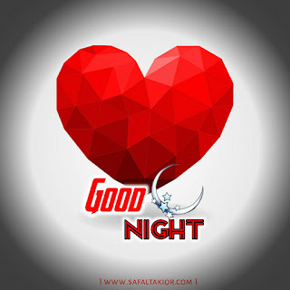 Good Night heart love Images