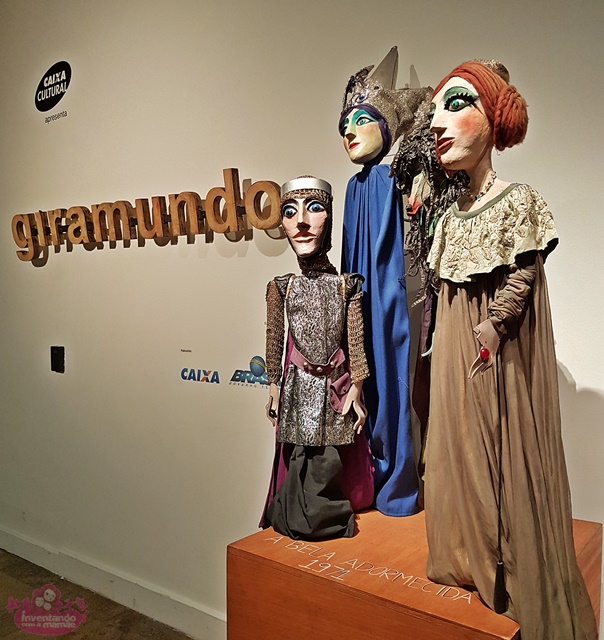 exposição Giramundo na Caixa Cultural 