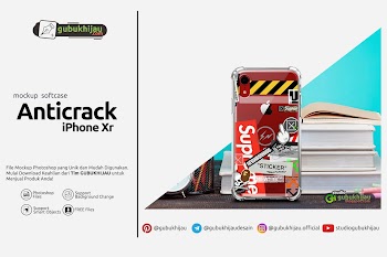 Mockup Custom Case Anticrack iPhone Xr