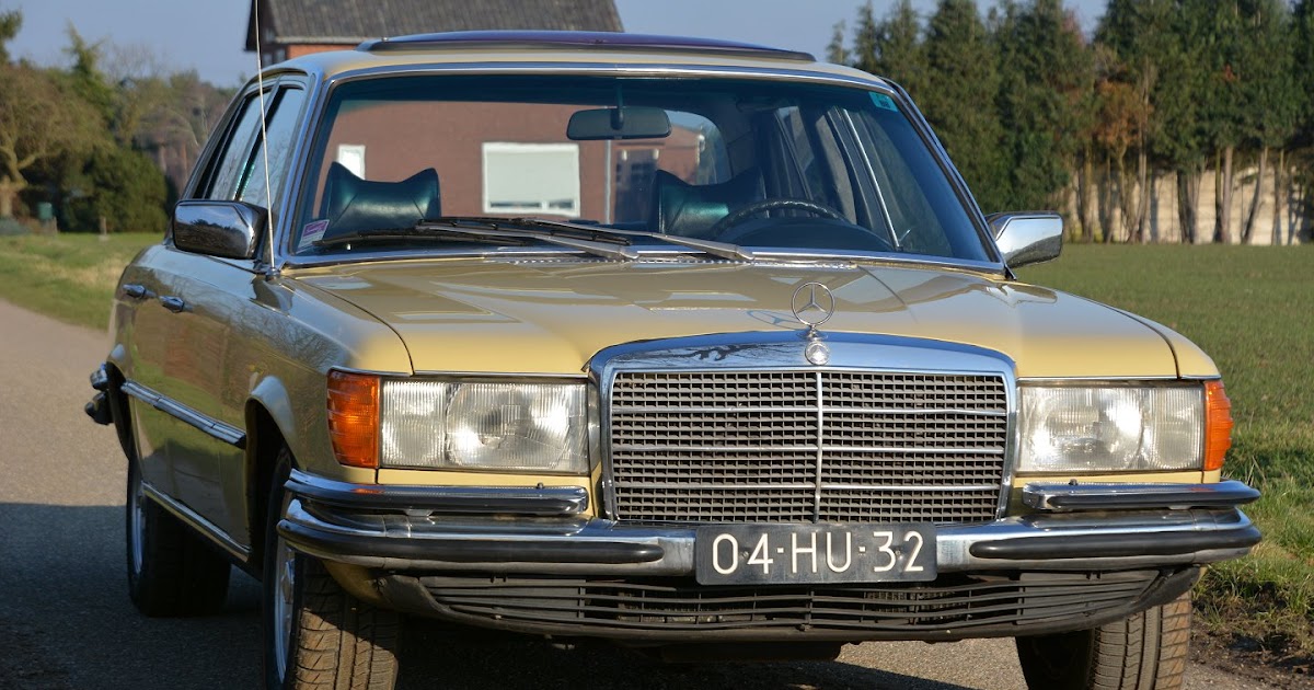 Stuurman Classic And Special Cars Mercedes Benz 280 Se Sedan W116 1974 En 1974 Mercedes Benz Sales Brochure