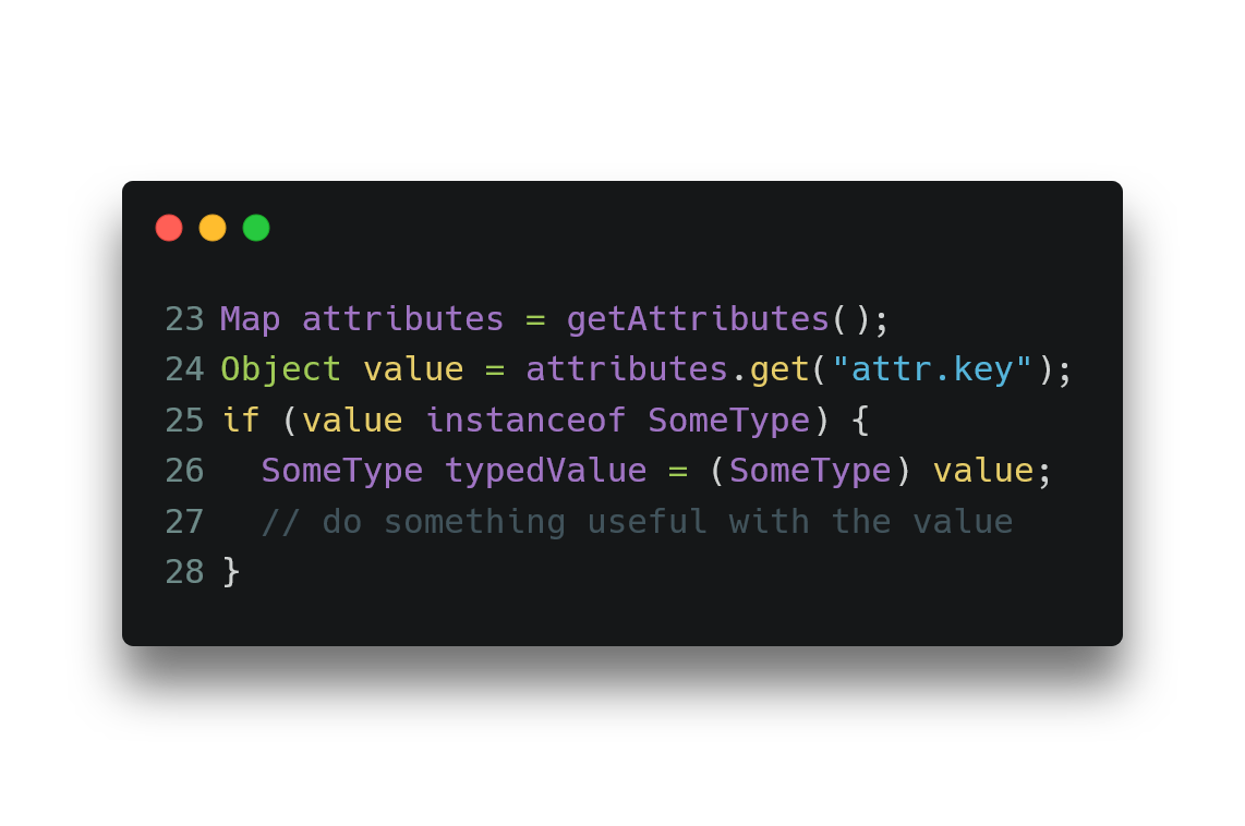 Typesafe registry of key-value pairs
