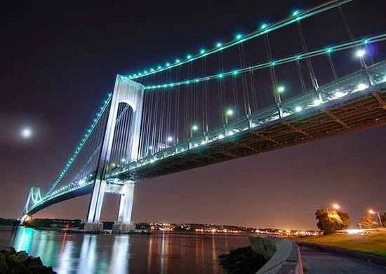 LED lighting for bridge