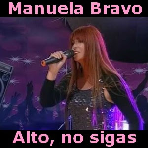 Manuela Bravo - Alto, no sigas Letra y acordes de guitarra y piano