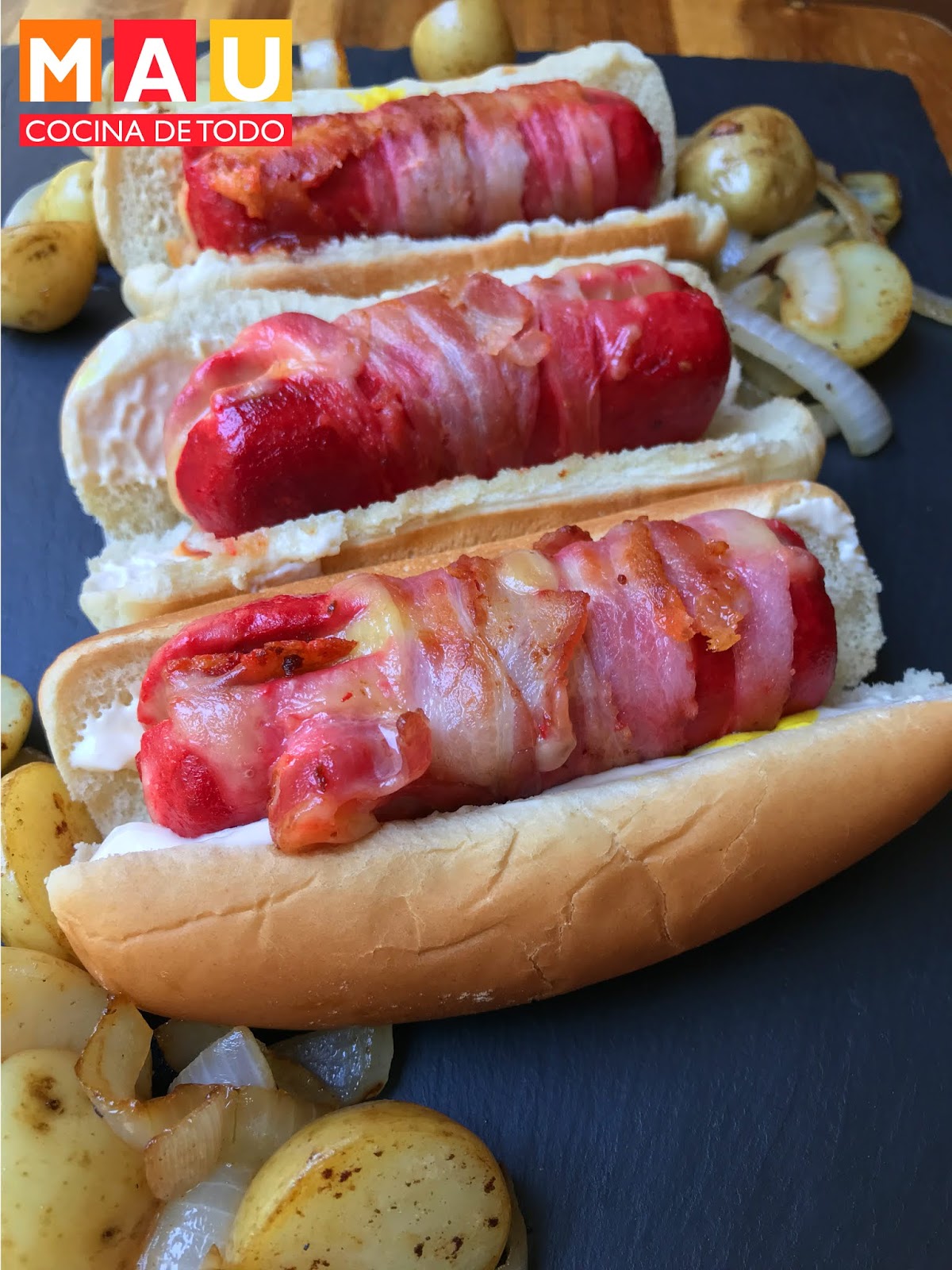 Hochos (Hot Dogs Callejeros) Mau Cocina de todo Hochos (Hot Dogs Callejeros) Mau Cocina de todo