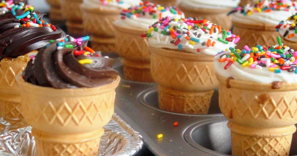 Prima Donna Pastries Funfetti Cupcake Cones