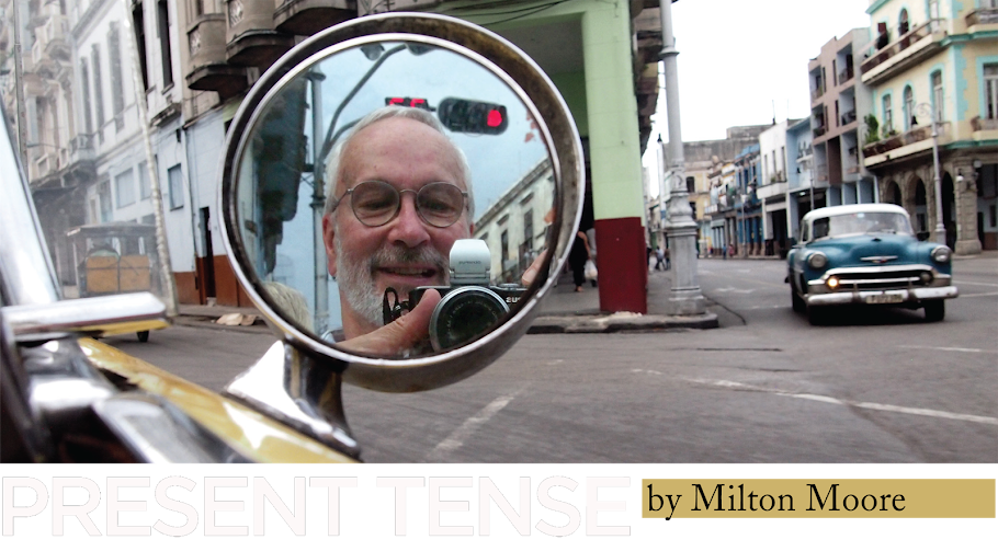 Milton Moore, present tense