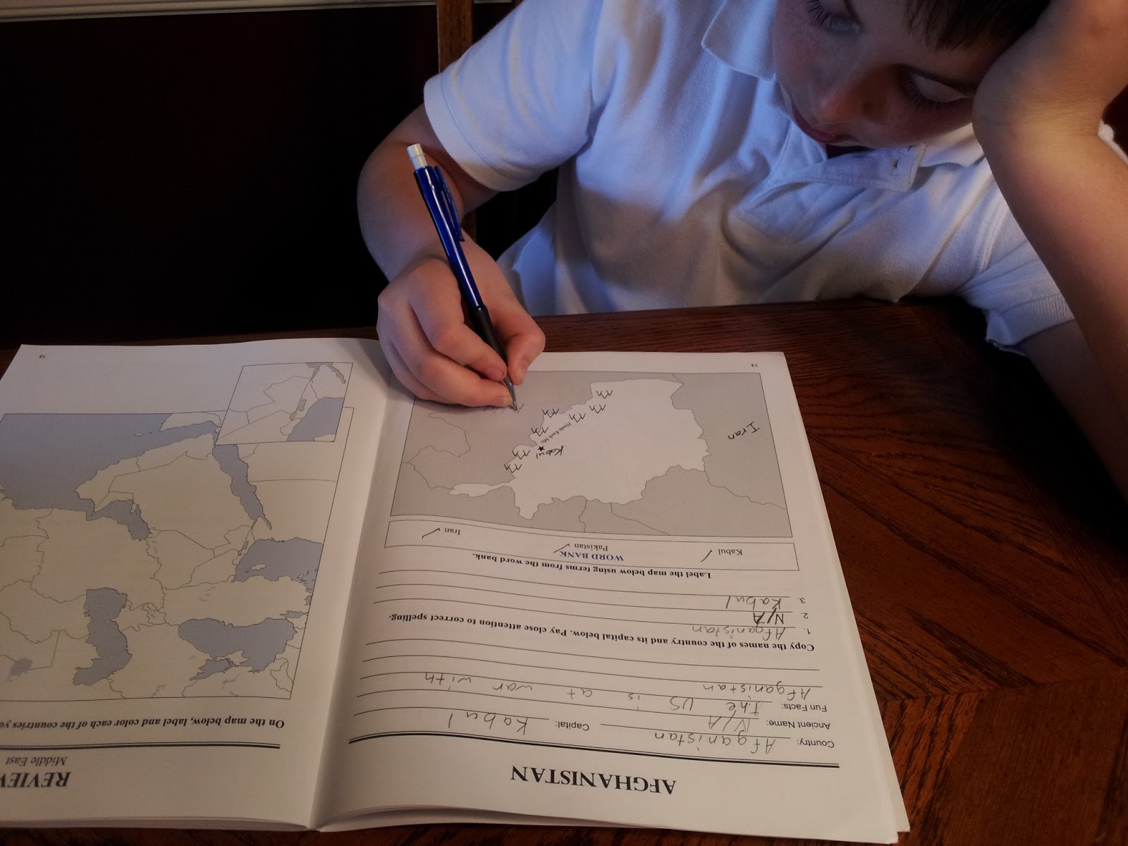 Review Memoria Press Geography 1