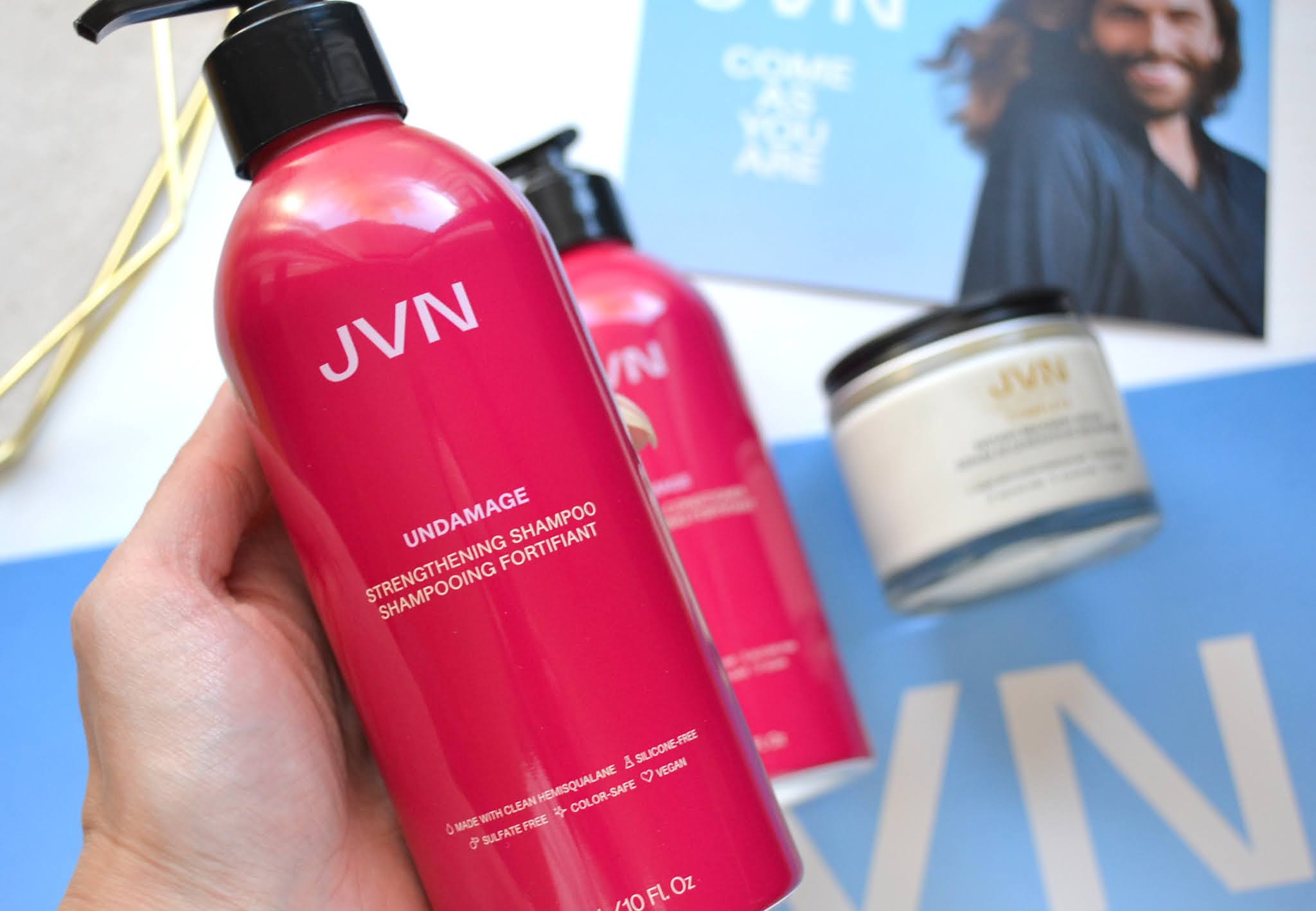 HAIR JVN Undamage Collection and Instant Recovery Serum Cosmetic