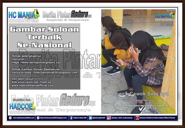 Gambar Soloan Terbaik Se Nasional khas SMA Negeri 1 Ngrambe - Gambar Soloan Spektakuler Edisi 12 2020