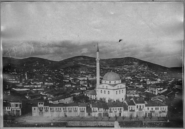 Panorama of Bitola taken from the Clock Tower – view toward north, January 1917