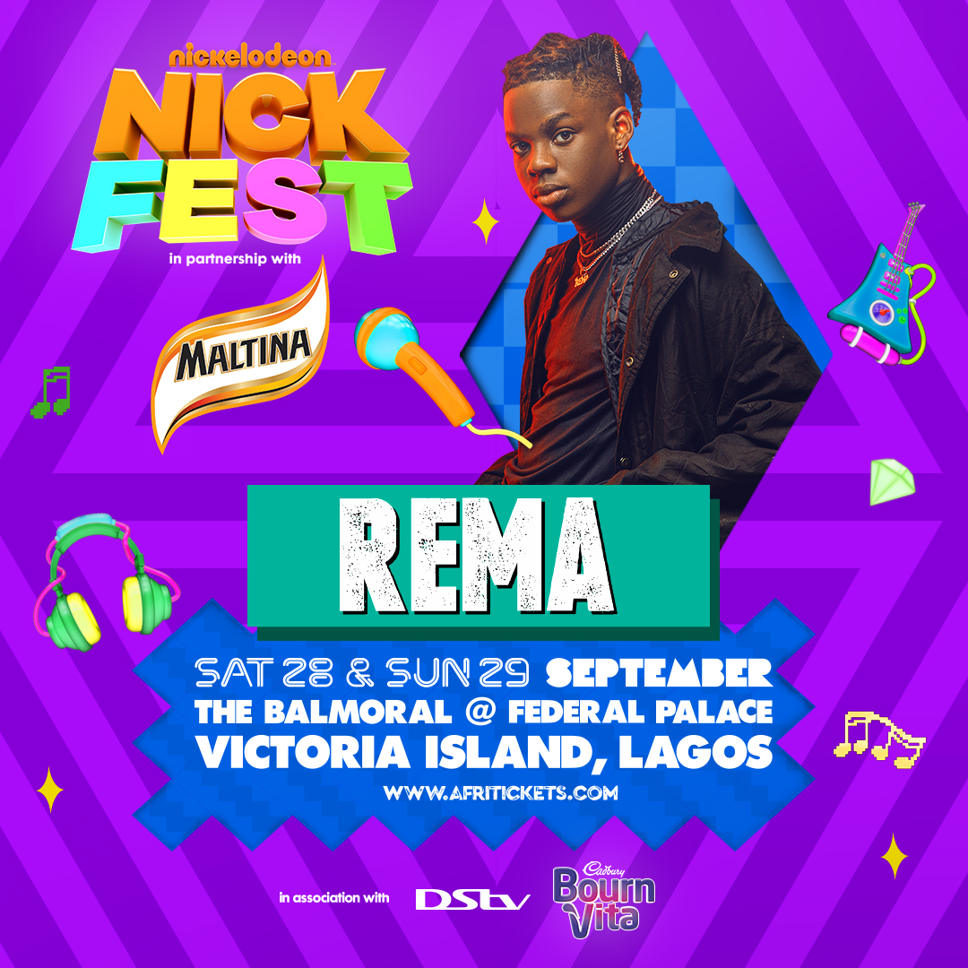 Grønne bønner Nonsens bue NickALive!: Teni, Fireboy and Rema Set to Take Centre Stage at Nickelodeon  NickFest Nigeria 2019; To be Hosted by Mannie Essien and Amarachi Uyanne