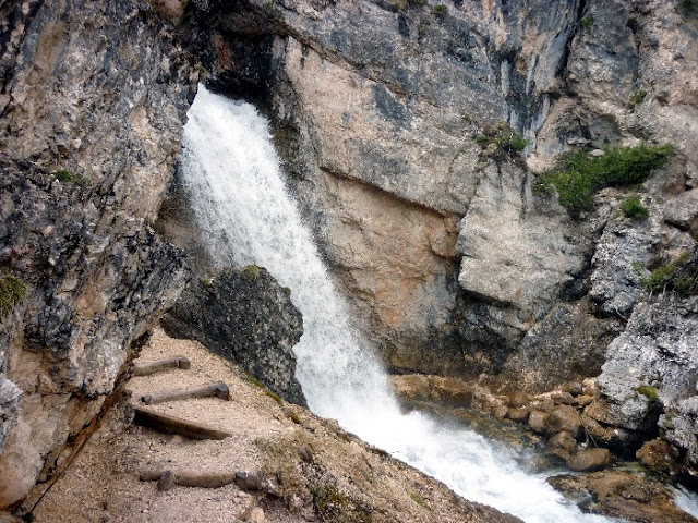 cascate di fanes cortina