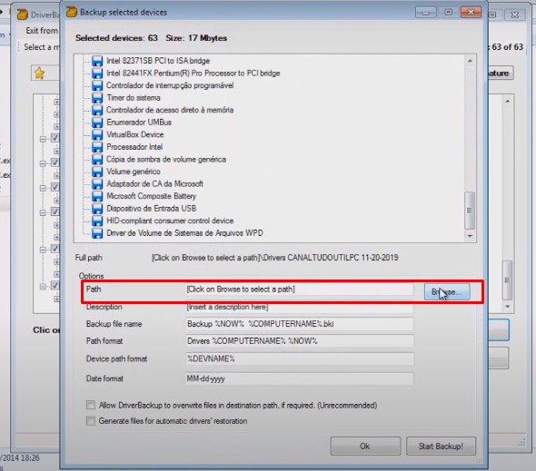 Como fazer backup dos Drivers do seu computador