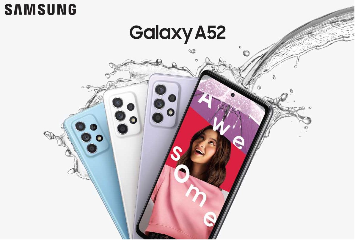 Harga dan Spesifikasi Samsung Galaxy A52, Smartphone Tahan Air Bertenaga Snapdragon 720G