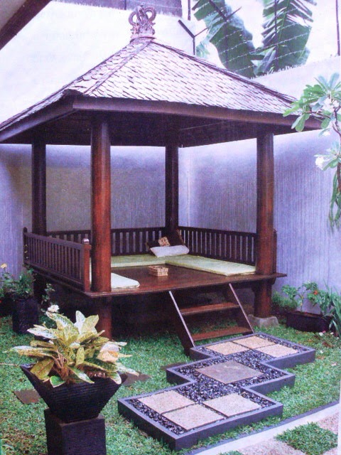 KUBU KAYU Furniture & Art: 'Bale' Balinese Style Gazebo