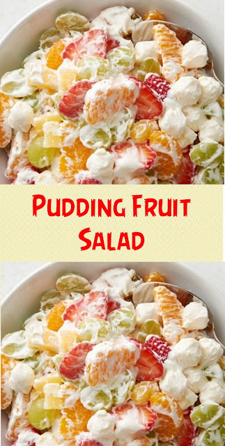 Pudding Fruit Salad