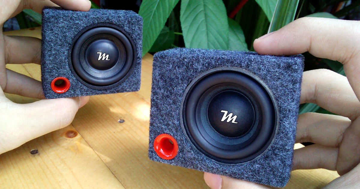 DIY Mini Subwoofer Insane Hard Bass Test Mini Subwoofer