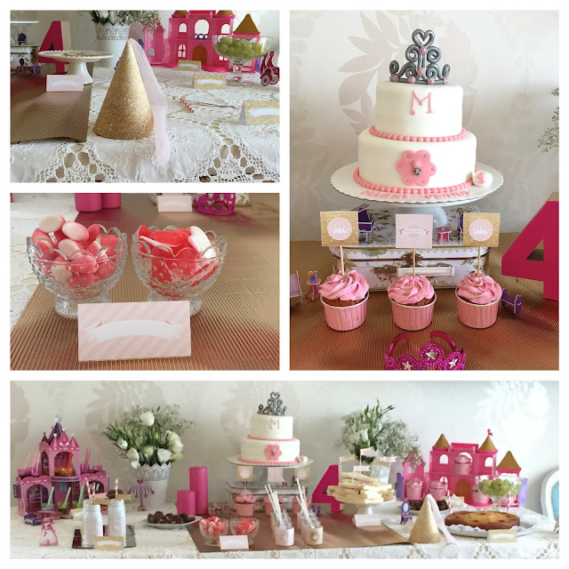 Decoração de festa de aniversário de menina