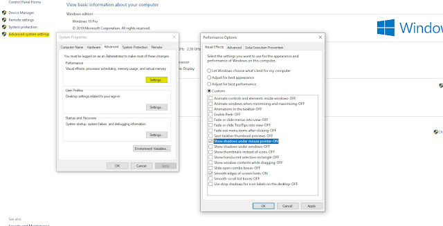 How to make windows 10 faster Reduce visual effect