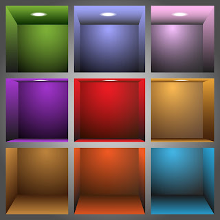 3D Color Boxes