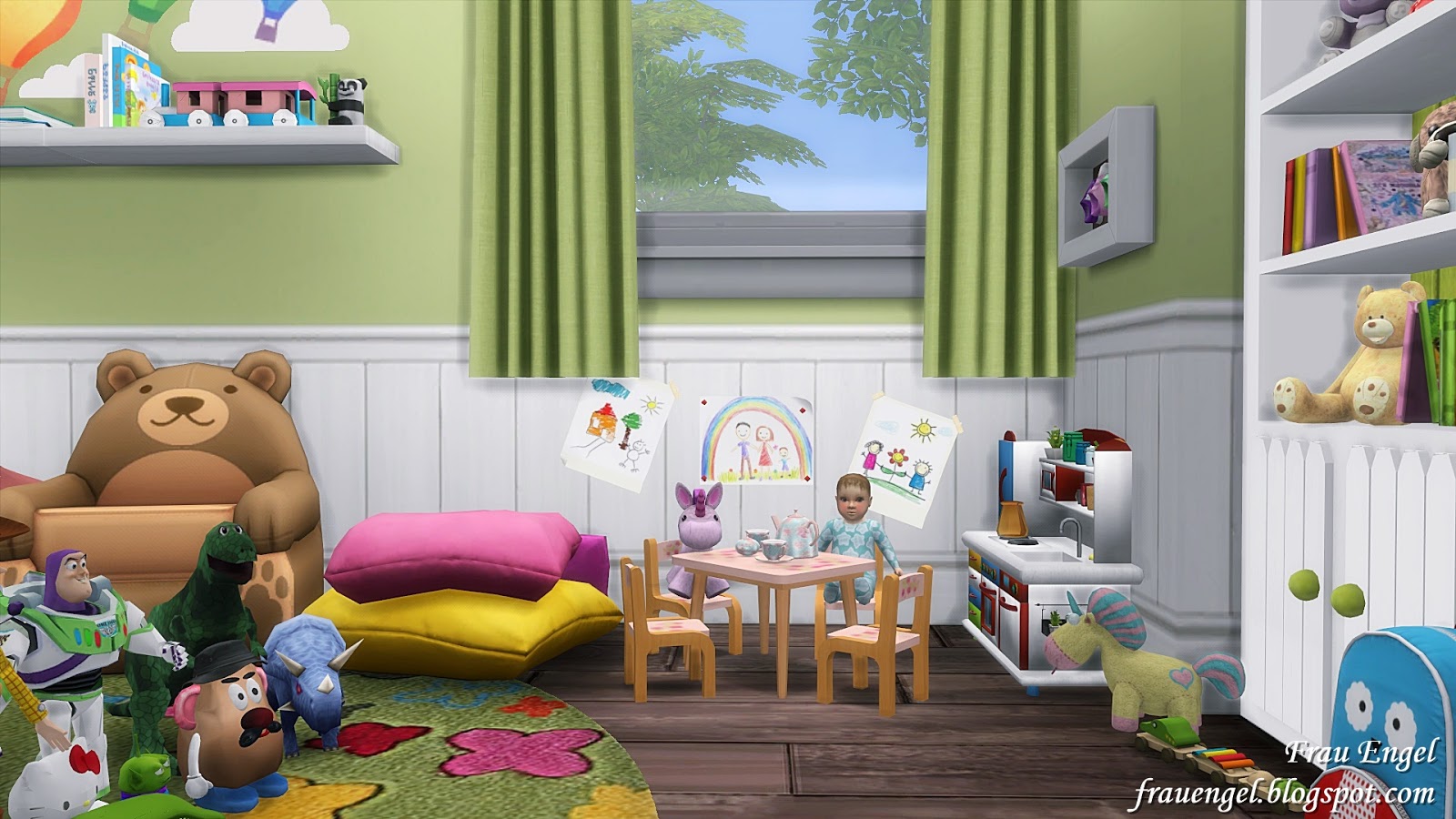 Frau Engel Toy Story.Bonnie's House.