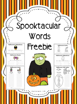 Creative Lesson Cafe: Halloween Spooktacular Words Freebie!