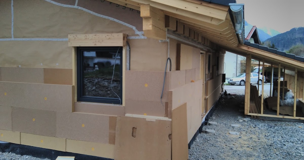 Mein Holzhaus Dämmen der Außenwand