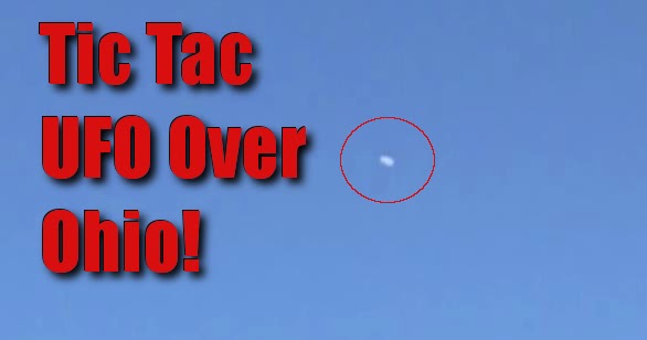 TicTac Shaped UFO Over Ohio ~ The Crypto Crew
