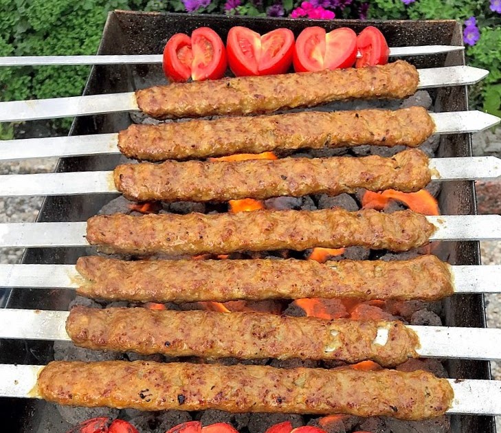 Iranian Meat Kebab (Kabab koobideh)