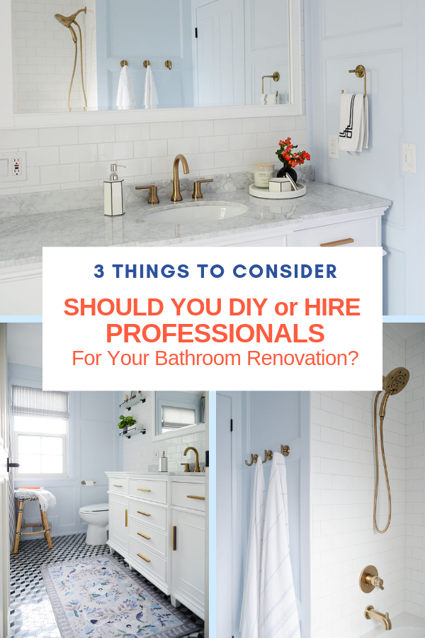 Should You DIY or Hire A Pro For Your Bathroom Renovation? Rambling