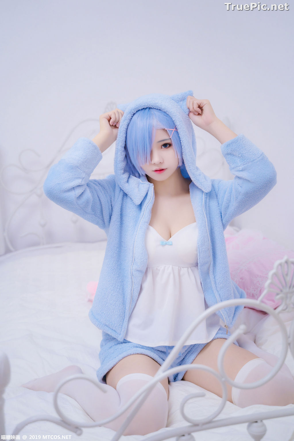 Image [MTCos] 喵糖映画 Vol.043 – Chinese Cute Model – Sexy Rem Cosplay - TruePic.net - Picture-27