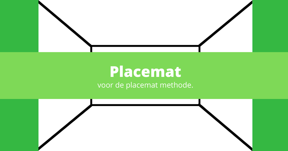 Placemat methode