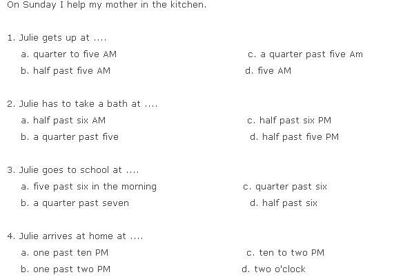 Download Soal Bahasa Inggris Kelas 5 Semester 1 Dan Kunci Jawaban Background