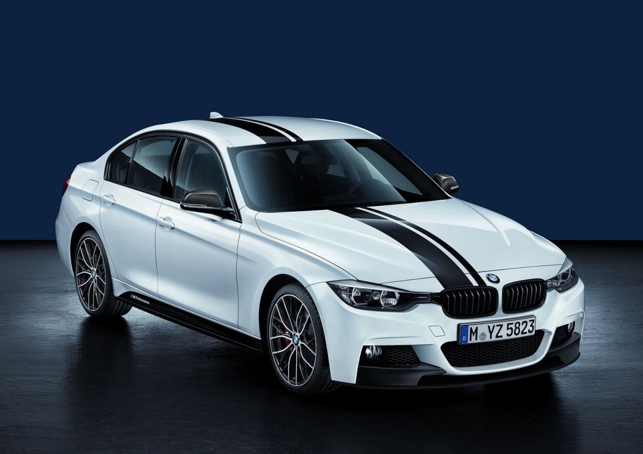 Bmw m performance sport stripes #1