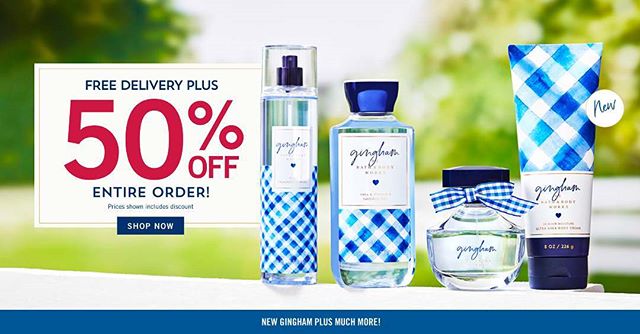 Bath & Body Works Kuwait  - 50% Discount on Everything + Free Delivery Visit - www.bit.ly/bbwkwsave