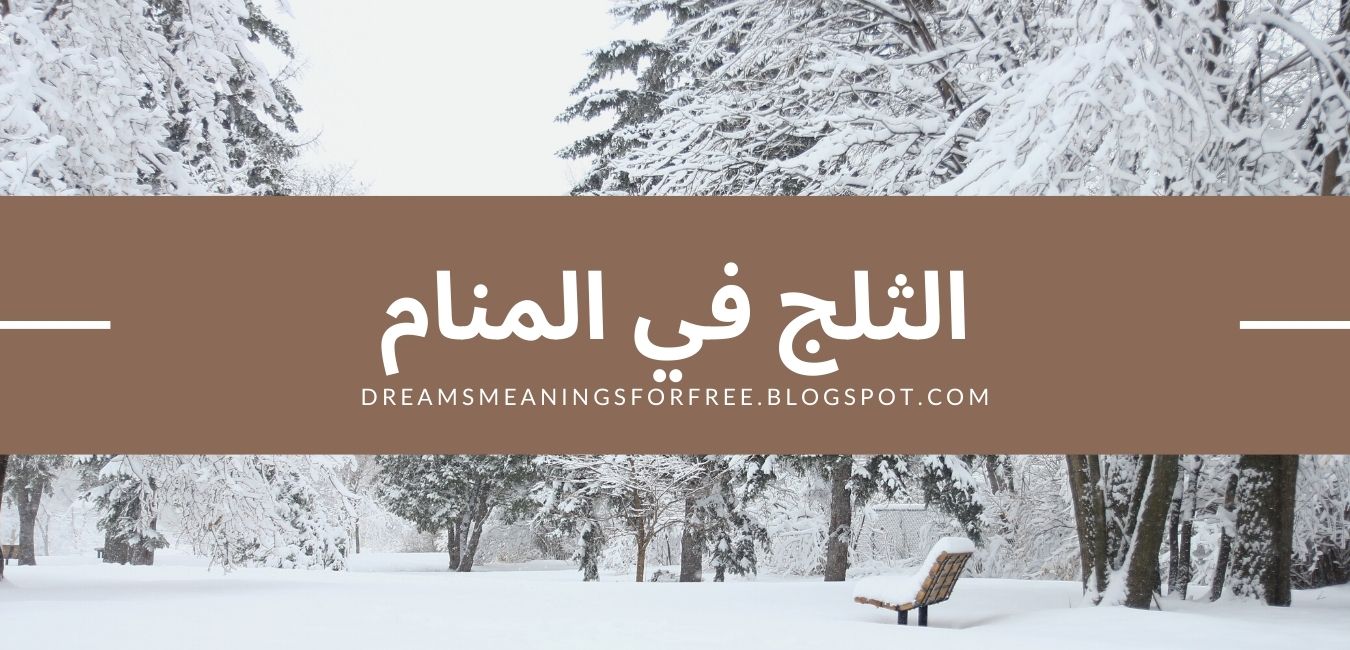 تفسير رؤية الثلج في المنام للمتزوجة والحامل والعزباء