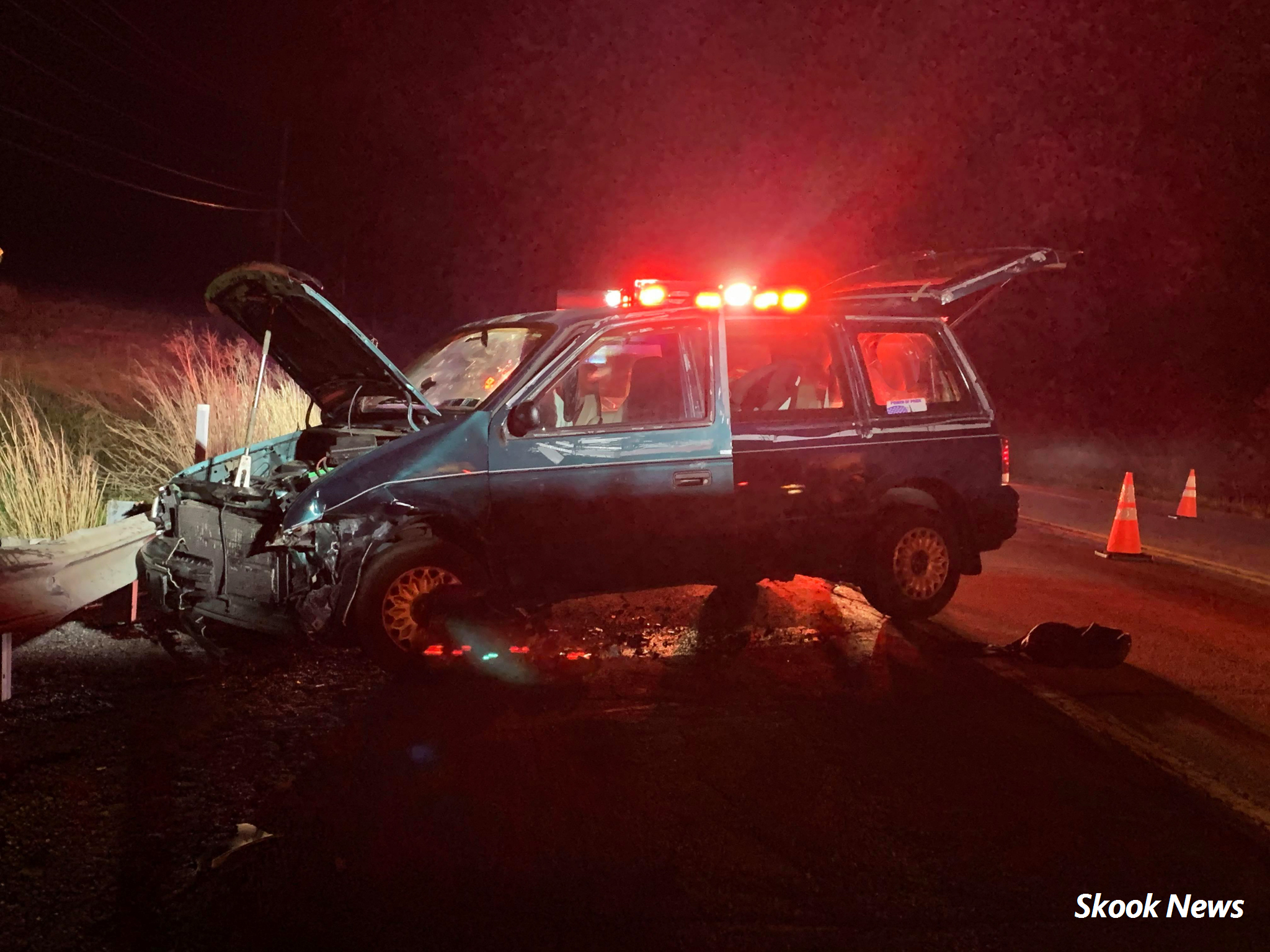 One Injured in Route 901 Crash in Barry Township