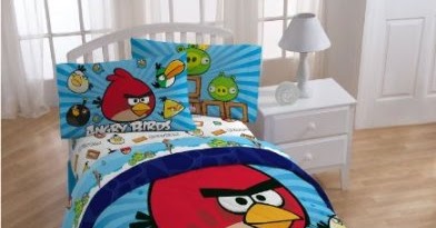Bedroom Decor Ideas and Designs: Angry Birds Bedroom Decor Ideas