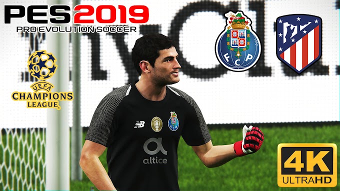 PES 2019 | FC Porto vs Atletico Madrid | UEFA Champion League | PC GamePlaySSS