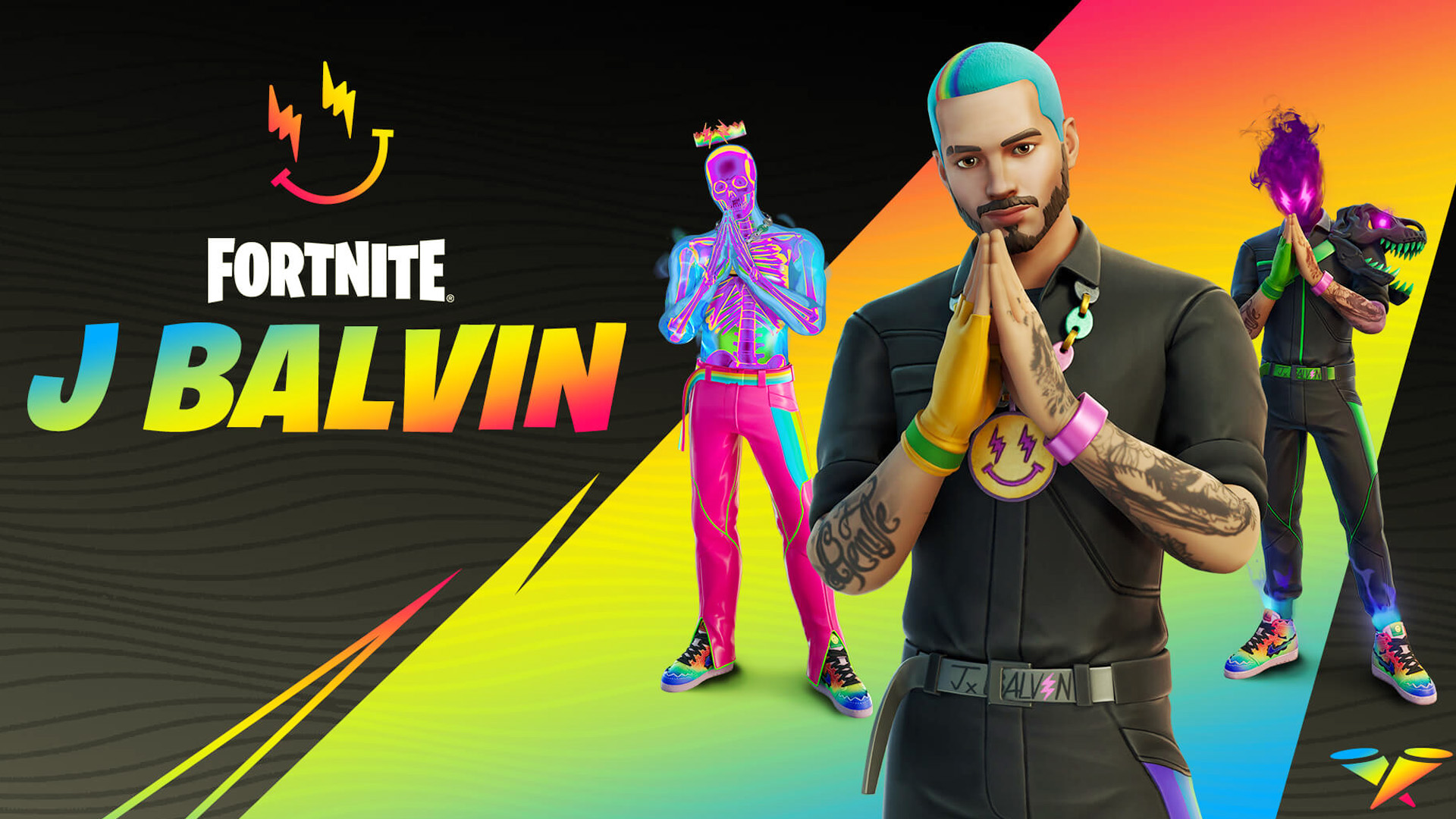 J Balvin's Skin is now available in Fortnite