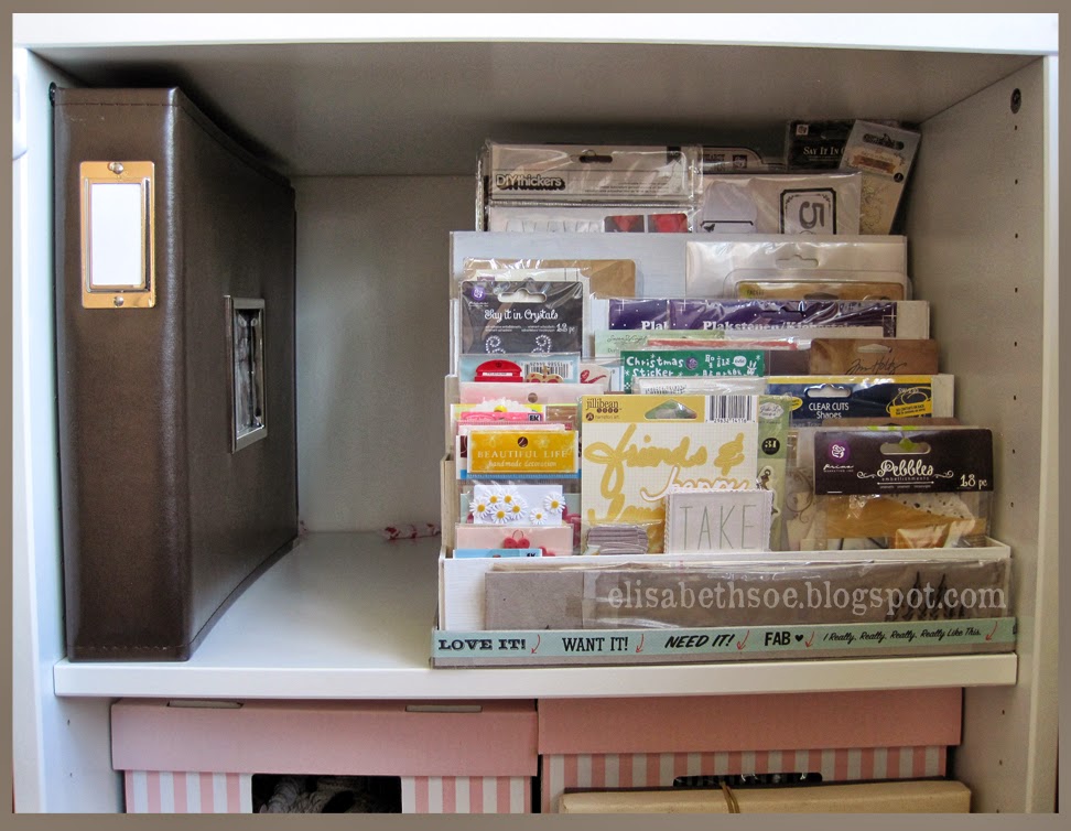 Elisabeth Soe: Simple D.I.Y Sticker Organizer
