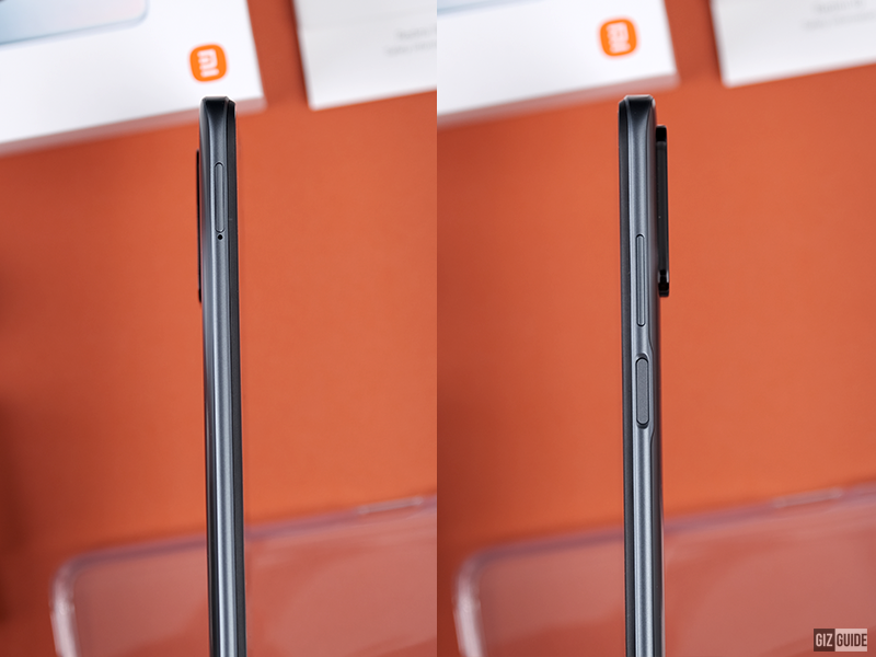 Left and right side Left and right side