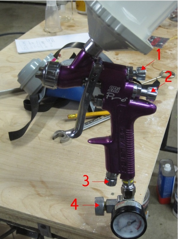 Brian Howard's guitar building & repair blog SPRAY GUN SETUP & TECHNIQUE